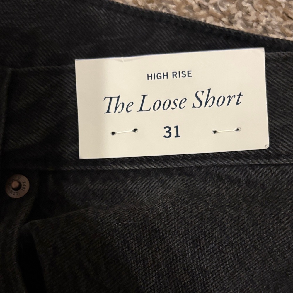 NWT Abercrombie Loose Short High Rise - Picture 3 of 5